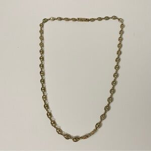 Classic Gold Tone Anchor Link Chain